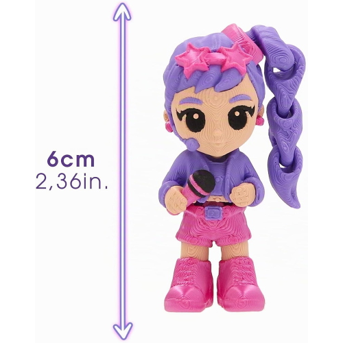 K-POP IDOL - MINI FIGURE 6 CM ARTICOLATA PACK 3