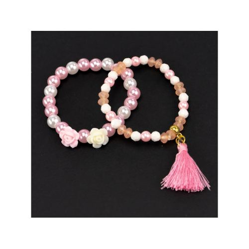 NICE PRECIUS- BRACCIALE ROSE ROSE 2PZ