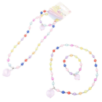 NICE PRECIUS- COLLANA E BRACCIALE COLORFUL HEART