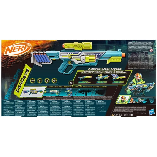 NERF - N-STRIKE EIUTE REBEL FUCILE DEADEYE