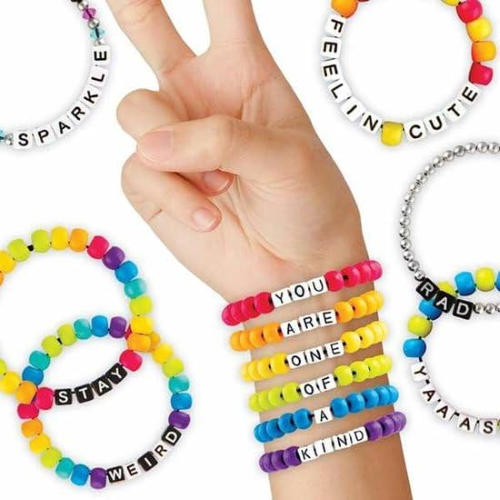 CRAY- SET CREA I TUOI BRACCIALETTI ALFABETO BEAD