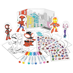 CRAY- ACTIVITY SET COLOR WONDER - SPIDEY