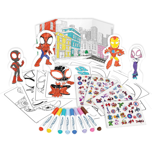 CRAY- ACTIVITY SET COLOR WONDER - SPIDEY