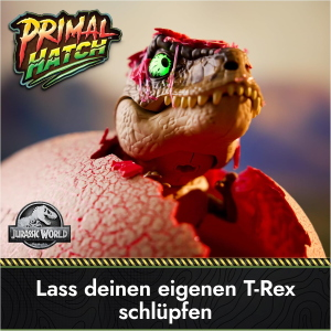 PRIMAL HATCH- JURASSIC UOVO T-REX