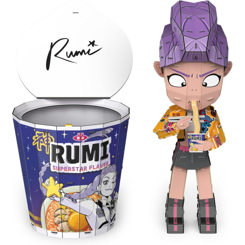 K-POP DEMON HUNTERS- PZL 3D 200 PZ RUMI IN UNA CIOTOLA DI RAMYEON
