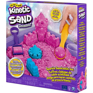 KINETIC SAND - CASTELLO DI SABBIA SHIMMER ROSA