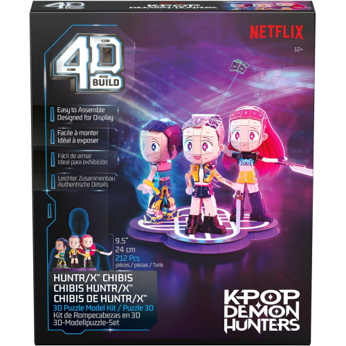 K-POP DEMON HUNTERS- PZL 4D GHIBI/RUMI/ZOEY/MIRA