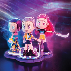K-POP DEMON HUNTERS- PZL 4D GHIBI/RUMI/ZOEY/MIRA