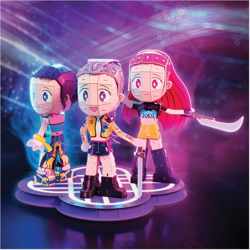 K-POP DEMON HUNTERS- PZL 4D GHIBI/RUMI/ZOEY/MIRA