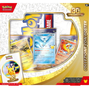 CG- POKEMON- 30° ANNIVERSARIO- C/POSTER