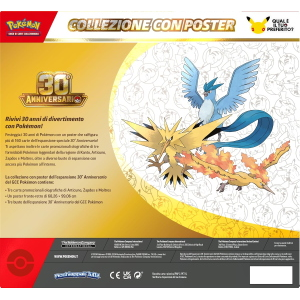 CG- POKEMON- 30° ANNIVERSARIO- C/POSTER