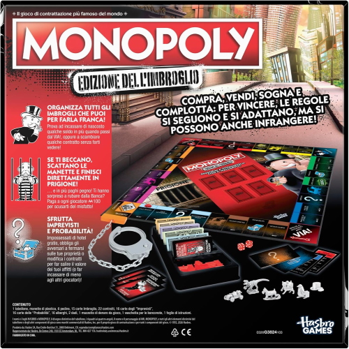 GS- MONOPOLY EDIZIONE DELL´IMBROGLIO REFRESH