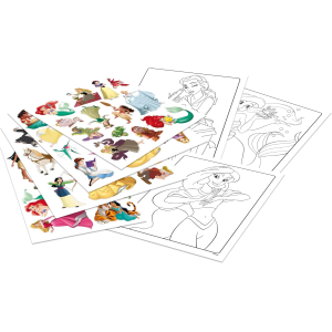 ALBUM ADESIVI COLORING - PRINCESS