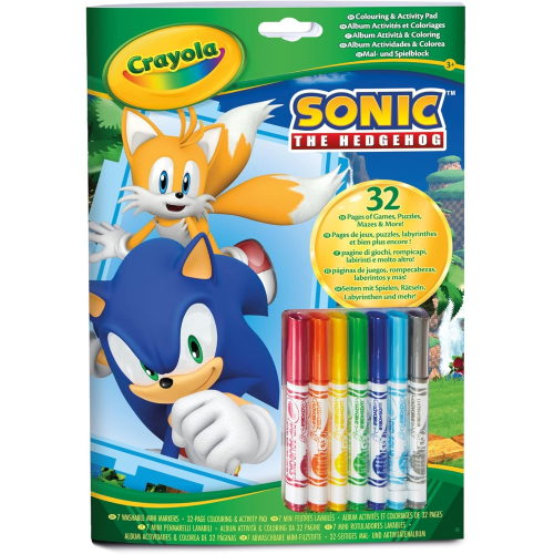ALBUM ATTIVITA' COLORING - SONIC