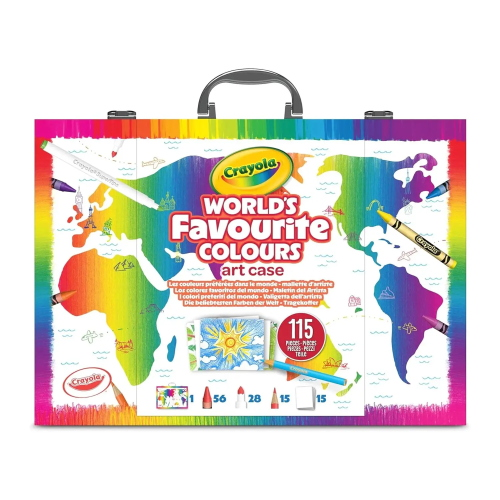 CRAY- VALIG. DELL'ARTISTA DEI COLORI WORLD'S FAVOURITE COLOURS