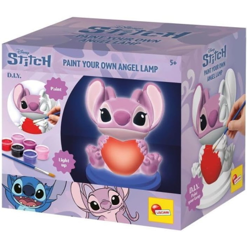 STITCH & ANGEL - DIPINGI LA LAMPADA DI ANGEL