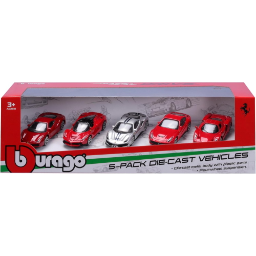 1:43 - FERRARI  DRIVE  - GIFT PACK 5 AUTO
