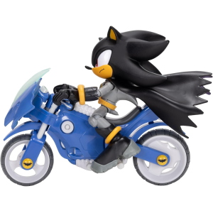 SONIC 2 - DC SHADOW BATMAN 13 CM CON BATCYCLE