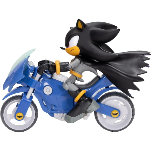 SONIC 2 - DC SHADOW BATMAN 13 CM CON BATCYCLE
