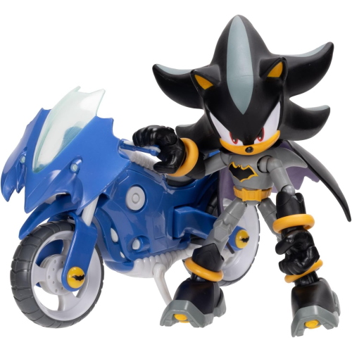 SONIC 2 - DC SHADOW BATMAN 13 CM CON BATCYCLE