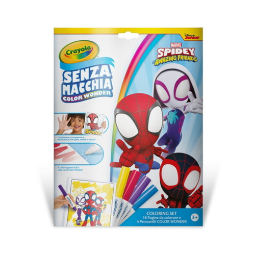 COLORING SET CW - SPIDEY 