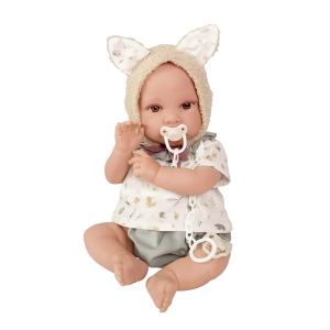 REBORN - BAMBOLOTTO NEONATO ERIK CON PORTABEBE'
