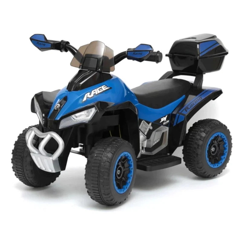 MINI MOTO QUAD EL- 6V DELUXE - BLU