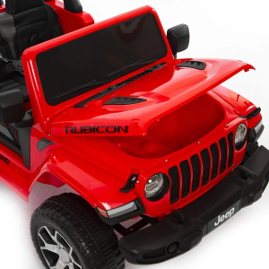 AUTO EL- JEEP WRANGLER RUBICON 12V ROSSA