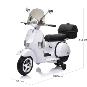 VESPA EL- 12V PX 150 BAULETTO - BIANCO