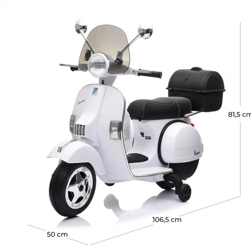 VESPA EL- 12V PX 150 BAULETTO - BIANCO