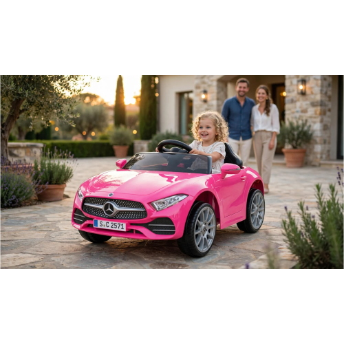 AUTO EL- MERCEDES CLS 12V ROSA