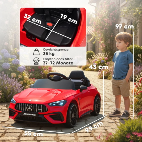 AUTO EL- 12V MERCEDES CLE - ROSSA