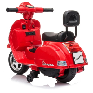 MINI VESPA EL- 6V C/SCHIENALE - ROSSA