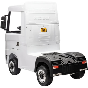 CAMION EL- 24V SCANIA SED.IN PELLE - BIANCO