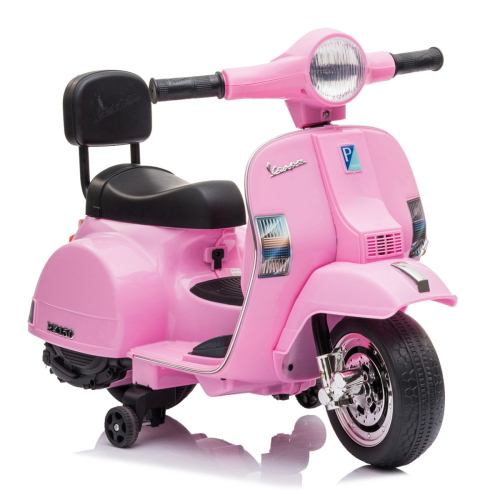 MINI VESPA EL- 6V C/SCHIENALE - ROSA