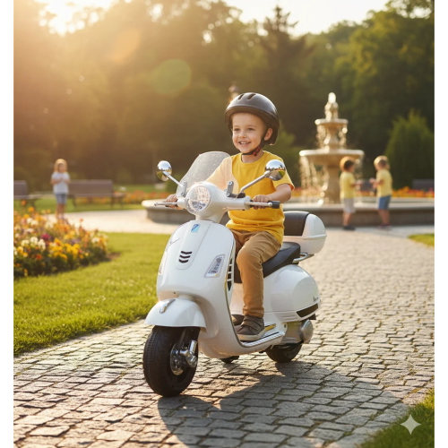VESPA EL.- PIAGGIO GTS  12V - BIANCA