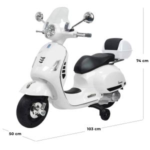 VESPA EL.- PIAGGIO GTS  12V - BIANCA