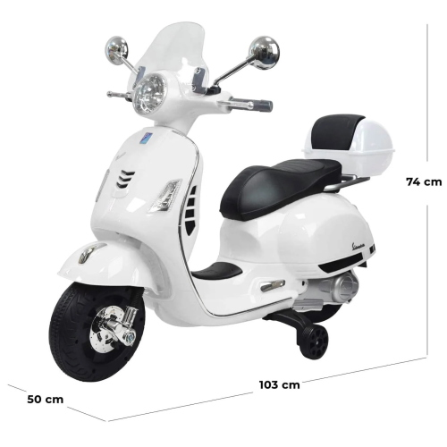 VESPA EL.- PIAGGIO GTS  12V - BIANCA