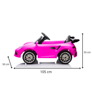 AUTO EL- PORSCHE RUF 12V ROSA