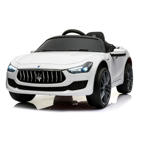 AUTO EL- 12V MASERATI GHIBLI - BIANCA
