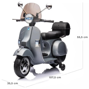 VESPA EL- 12V PX 150 BAULETTO - SILVER