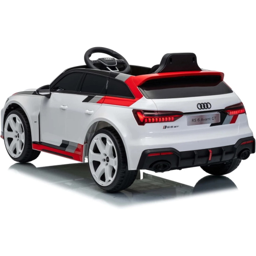 AUTO EL- 12V AUDI RS6 - BIANCA