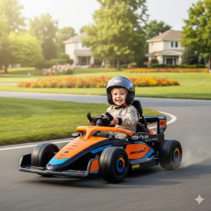AUTO EL- 12V AUTO F1 MCLAREN - ARANCIO