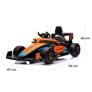 AUTO EL- 12V AUTO F1 MCLAREN - ARANCIO