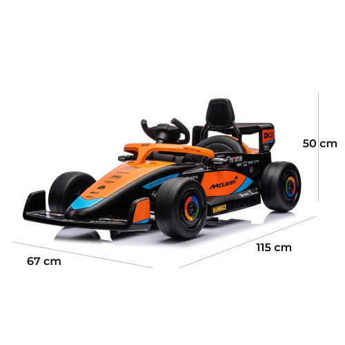 AUTO EL- 12V AUTO F1 MCLAREN - ARANCIO
