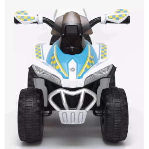 MINI MOTO QUAD EL- 6V - INVICTUS - BIANCO