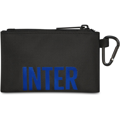 INTER - PORTAMONETE CON MOSCHETTONE