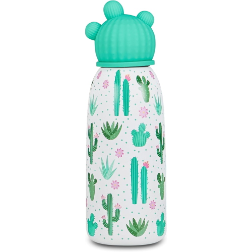 BOTTIGLIA TERMICA 500 ML TAPPO SAGOMATO - CACTUS 
