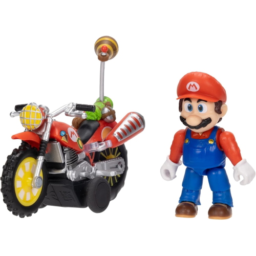 MARIO BROSS - MOVIE GALAXY- MOTO CON PERS. CM 6- MARIO