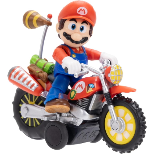 MARIO BROSS - MOVIE GALAXY- MOTO CON PERS. CM 6- MARIO